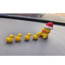 5 piezas Sombrero de pato enojado móvil Decoración de salpicadero de coche - Accesorios de interior de coche - Adecuado para decoración de escritorio, regalos festivos, regalos de pareja, regalos perfectos para amigos - Multicolor - Ver 8