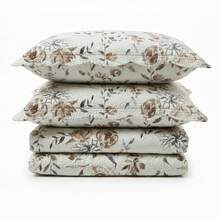 Evolution Floral Bedspread, Single/Double/Queen/King Size, Double-Sided - 天然包 - 查看 2