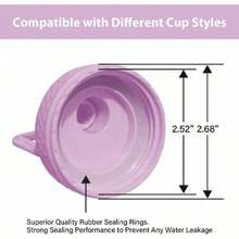 Spout Lid  Wide Mouth Bottle Fits 18 Oz 20 Oz 32 Oz 40 Oz 73 Oz,Chug Cap Flexible Handle Compatible, Takeya, , Wide Mouth Bottle,31245476 - 黃色 - 查看 7