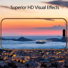 XINHONGYU 2pcs Full Screen Ceramic Purple Light Matte Anti-Peeping Screen Protector, Anti-Blue Light Eye Protection, Edge Protection, Scratch Resistant, Easy Installation, Bubble-Free, Compatible With Apple 17 Pro Max/17 Air/16 Pro Max/16 Plus/15 Pro Max/14/13/12/11/XS/XR All Models - 2pcs - View 6