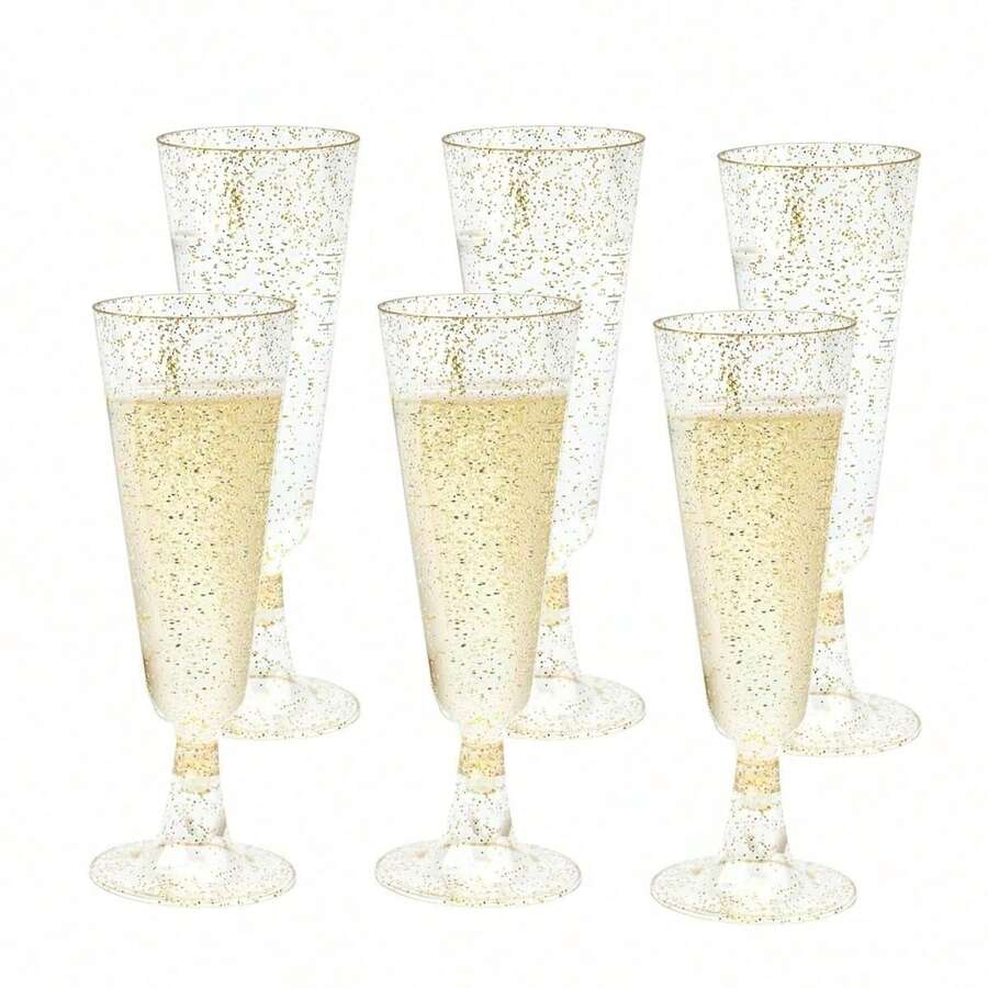 1-50 chiếc ly sâm panh tái sử dụng 4,5oz, thích hợp cho các bữa tiệc, đám cưới và các lễ kỷ niệm lớn. Ly cocktail - Xem 1