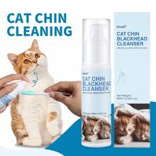 猫咪下巴黑头清洁套装 - 温和清洁猫咪下巴，不刺激皮肤，配备专业软毛刷，呵护猫咪柔软清爽的下巴。（2.03 液体盎司） - 查看 6