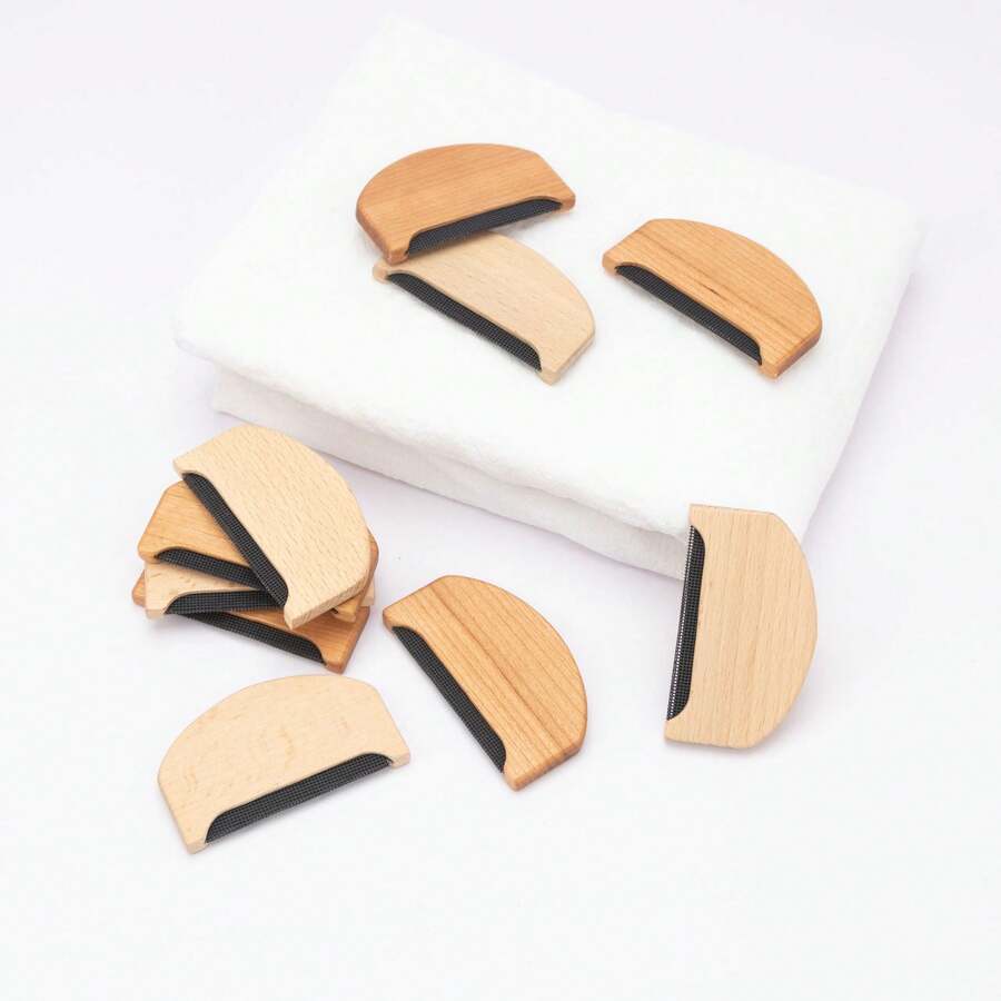 1个织物除毛器，手动羊绒衫除毛器，衣物除毛器，适用于学校、卧室 - 多色 - 查看 1