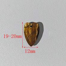 2颗散装刻面紫水晶透明石英心形吊坠，顶部钻孔天然宝石散珠，适用于珠宝制作、DIY项链手链工艺品 - 心形 - 查看 11