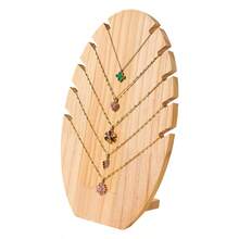 26*16*8.5cm Creative Wooden Jewelry Storage Stand, Universal For Necklaces, Earrings, Rings, Can Be Used As Desktop Decoration, 360-Degree Rotating For Easy Access - Màu Tím - Xem 3