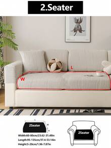 1 tấm bọc ghế sofa co giãn, chống trượt, phủ toàn bộ bề mặt ghế, phù hợp cho mọi mùa, bọc ghế sofa bằng vải, có thể giặt máy, chống bụi, thân thiện với thú cưng, bảo vệ ghế sofa trang trí, có thể điều chỉnh cho ghế sofa góc, phòng ngủ, văn phòng, phòng khách 1/2/3/4 chỗ ngồi. - Màu Xám nhạt - Xem 20