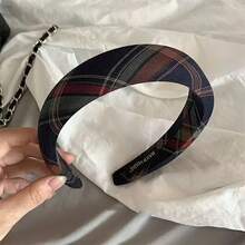 Diadema a cuadros retro, diadema elegante y versátil, accesorios de moda de estilo británico - Multicolor - Ver 7