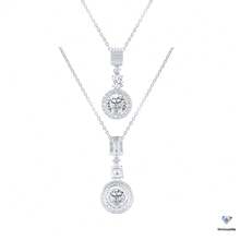 1 chiếc mặt dây chuyền đá Moissanite 5 carat bằng bạc S925, trang sức cao cấp dành cho đám cưới, lễ đính hôn, tiệc tùng và hẹn hò, kèm hộp quà tặng. - Một miếng - Xem 6