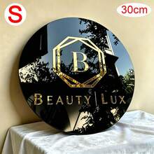 Custom Round Business Acrylic Sign | Custom Business Logo Sign Custom Acrylic Sign | 3d Business Sign,Custom Acrylic Business Logo Sign | Office Sign | Salon Sign | Welcome Sign,Custom Laser Cut Sign - Multicolor - View 24