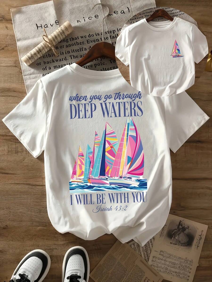 Women T-Shirts - White - View 1