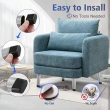 16 Uds. Calcetines de silicona para patas de silla, cubierta ovalada transparente para pies de suelo y mesa, almohadillas protectoras, tapones para orificios de tubo para muebles, decoración del hogar BDY6 - Transparente, 20x40 mm - Ver 10