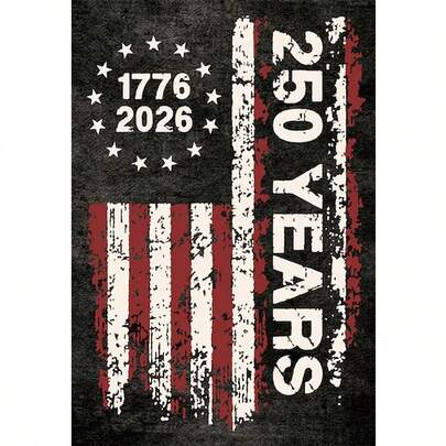 1件装DIY美国建国250周年纪念图案5D钻石画套装，[30*40厘米/11.8*15.7英寸] [40*50厘米/15.7*19.7英寸]，适合成人初学者DIY马赛克钻石画，全钻手工爱好，可作客厅、卧室、办公室墙面装饰，也可作为送给家人和朋友的惊喜礼物，无框