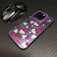 Ốp lưng điện thoại MINISO Hello Kitty hình nơ trang trí đúc khuôn cho iPhone 17/17 Pro/17 Pro Max/17 Air/16/15/14/13/12/11/X Series Ốp lưng iPhone 17 Pro Max Ốp lưng iPhone 17 Pro Ốp lưng iPhone 17 Chống trầy xước Chống phai màu The Girlfriend - Hồng - Xem 8