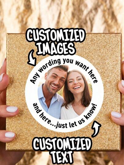Customized Birthday Photo Stickers, Personalized Stickers For Birthday Parties, Bachelor Parties, Bachelor Trips, 30th Birthdays And Other Events, Can Customize Photo Stickers, Party Favors, Birthday Gift Labels, Can Customize Event Stickers, School Supplies, Office Supplies, Teacher Supplies, College Supplies