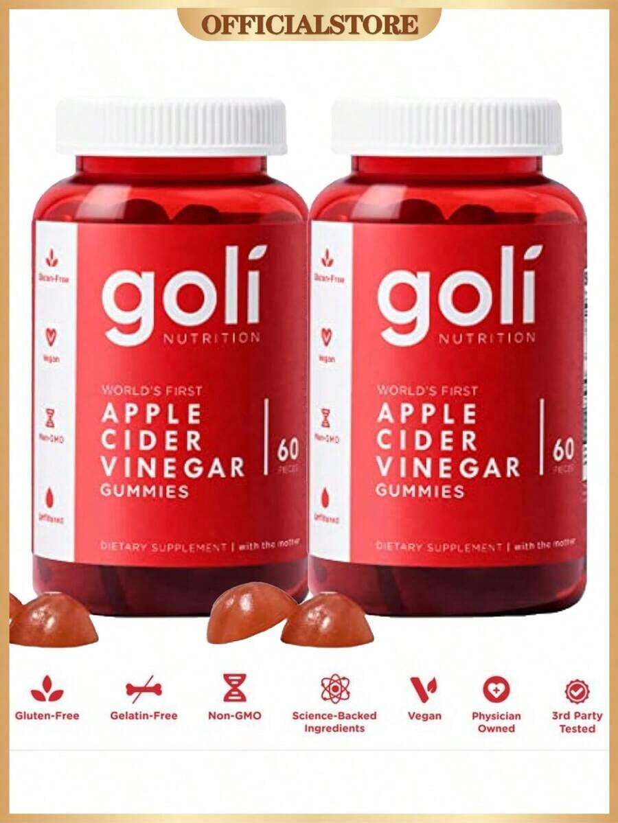 Goli Ashwagandha & Vitamin D Gummy - Mixed Berry, KSM-66, Vegan, Plant Based, Non-GMO, Gluten-Free & Gelatin Free. America's #1 Ashwagandha Brand - 2瓶 - 查看 1