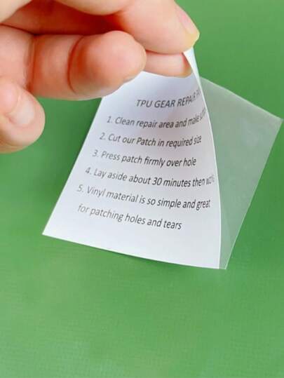Durable 10pcs TPU Clear Repair Patches - Outdoor Gear Fix Kit For Inflatable Mattresses, Swim Rings, Tents & Canopies