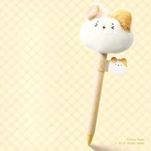 1pc Cute Bread Head Neutral Pen, High Aesthetic Creative Stress Relief Fun Pen (Random Style) - One Size Fits All - View 4