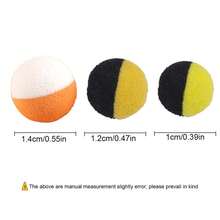 FTK 10pcs/Pack Pvc Buoyant Fishing Beads Round Beads 1.4cm Carp Fishing Gear Accessories - Multicolor - View 3