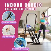 Vertical Climber Stair Stepper Machine For Home Gym Exercise Climbing Machine WF - A - View 2