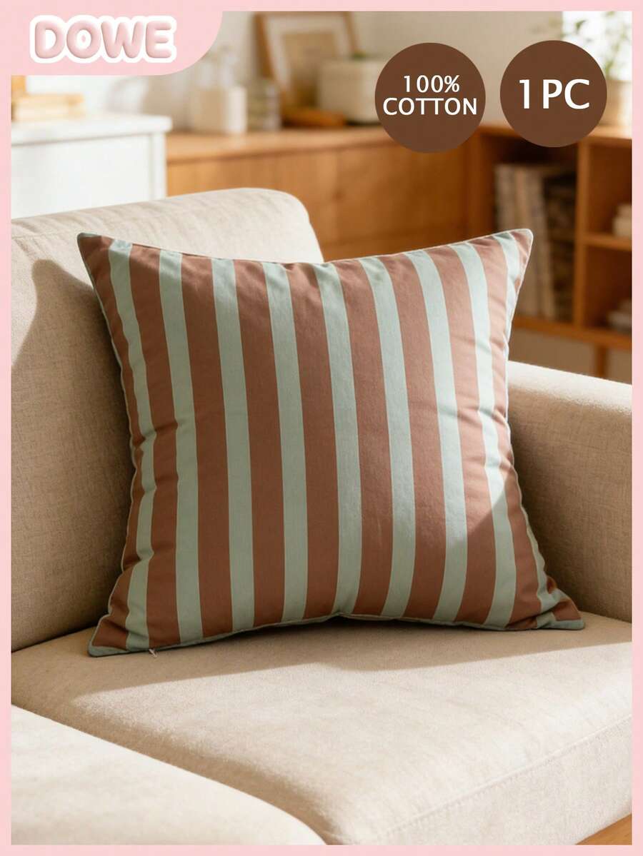 1 buah Sarung Bantal Hias, Desain Resleting Tersembunyi, Cocok untuk Dekorasi Ruang Tamu, Ruang Makan, dan Kamar Tidur, Lembut dan Nyaman, Gaya Minimalis - MultiWarna - View 1