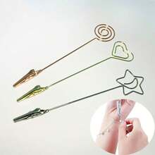 Bộ 3 que diêm nối dài đa năng 5,9 inch, kẹp cá sấu đa chức năng, dụng cụ làm vòng tay, phụ kiện trang sức, giá đỡ ảnh ghi chú. - kẹp nối dài - Xem 4