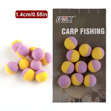 FTK 10pcs/Pack Pvc Buoyant Fishing Beads Round Beads 1.4cm Carp Fishing Gear Accessories - Multicolor - View 12