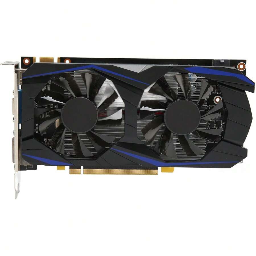 Vbestlife Tarjeta Gráfica 550Ti de 6 GB, GDDR5, 192 bits, PCI Express2.0, 783 Mhz/3400 MHz, 2560 X 1600, Tarjeta de Vídeo para Juegos con Puertos  VGA y DVI (GTX550Ti 6GB) - Ver 1
