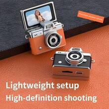 [Mini] 1080P HD 1.47" Compact Body With Large Display, Pocket-Sized Digital Camera With 4 Filter Modes, Auto Fill Light, 32GB Storage, 4 Zoom Modes, 200mAh Battery - View 2