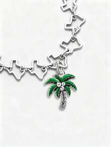 1pc Minimalist Unique 925 Sterling Silver Spring Flower Rabbit Pendant, DIY Necklace Delicate Jewelry Gift For Women & Men - Gather - View 6