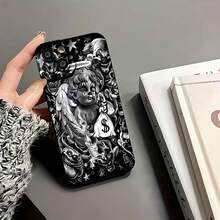 Funda para móvil con diseño de payaso, compatible con Samsung, Apple, VIVO, OPPO,  y Honor. Fabricada en TPU, ofrece protección contra golpes y caídas. Un regalo perfecto para amigos y familiares. Ideal para quienes aprecian los diseños originales. - Negro - Ver 6