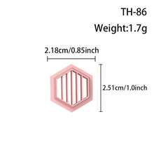 Khuôn cắt đất sét polymer hình cầu vồng với các hình khối hình học, dụng cụ làm khuôn đất sét thủ công chính xác cao, khuôn dao cắt chính xác - Vật liệu thủ công - Món quà hoàn hảo cho người đam mê tự làm đồ thủ công. - Hình học - Xem 13