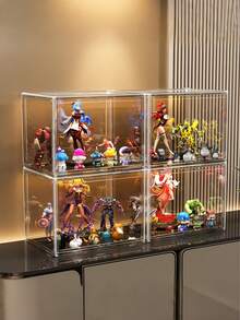 Transparent Acrylic Handbag Display Box | Dust-Proof And Stackable Handbag Storage Box Suitable For Luxury Bags, High-Quality Transparent Design, Suitable For Fashion Retail And Collection Display - Multicolor - View 6