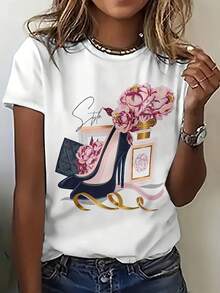 Women T-Shirts - White - View 2