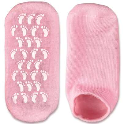 Moisturizing Gel Socks - Soft Gel Lining, Deep Hydration And Repair; SPA-Level Care Socks, Effectively Softening And Revitalizing Dry, Cracked Feet; Specially Added Essential Oils And Vitamins For Extra Nourishment.