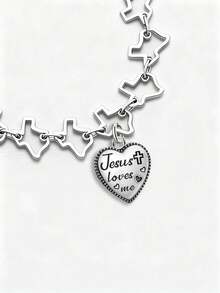 1pc Minimalist Unique 925 Sterling Silver Spring Flower Rabbit Pendant, DIY Necklace Delicate Jewelry Gift For Women & Men - Gather - View 7