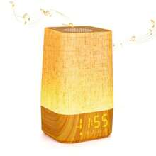 Sunrise Alarm Clock White Noise Machine Baby Portable Sound Machine With Night Light 30 Soothing Sounds Natural Wake Up Light For Sleeping Baby Adults Khaki - Khaki - View 2