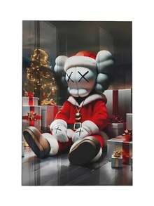 Kawss Kawaii Kaw Canvas Poster Cover With Framed Decoration. A Perfect Choice For New Year's, Thanksgiving, And Christmas, And Also A Perfect Work Of Art For Decorating Rooms, Kitchens, Living Rooms, Halloween, Bathrooms, Homes, Walls, And Bedrooms. - 有框架 - 查看 2
