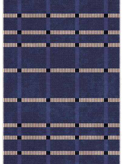 Modern Round Washable Non-Slip Area Rug – Thin Soft Living Room Carpet, Kitchen Rug & Runner, Home Decor Rug