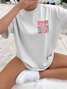 Women T-Shirts - [White] - View 11