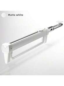 省空間可伸縮金屬褲架，多功能衣櫥收納架，適用於長褲、西裝、夾克與上衣，耐重掛鉤，可用於晾曬與收納 - 彩色 - 查看 4