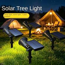 XCE 1pc/2pcs/4pcs Luces Solares Para Patio,Solar Lights Outdoor Waterproof-Outdoor Decorative LED Lights, Wireless Solar Courtyard Lights Suitable For Wedding Decoration, Gardening Supplies, And Party Decoration, Providing Multi Scene Lighting - 多色 - 查看 7
