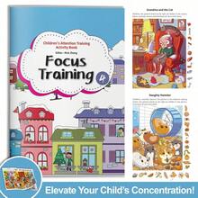 Focus Training Activity Book, Reading Game With Attention Practice And Visual Challenge Pages For Daily Learning - Attention Training - View 8
