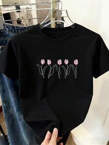 Women T-Shirts - White - View 6