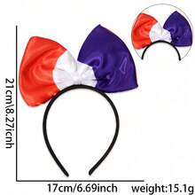 1pc World Cup Cheering Headband, Party Headband, USA, France, Germany, Brazil, England, Argentina, Portugal National Flag Headband - One Size - View 13