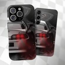 [24h Versand aus DE/FR/ES] Apple 17 16 15 Promax 23 24 25 26 Ultra GalaxyBMW M7 Plus Handyhülle mit ikonischem JDM Design, Geschenk für Autorennsport-Fans, Renndesign-inspiriertes Zubehör - Mattierte Oberfläche - Übersicht 1