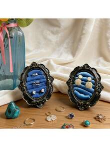 1件复古奢华维多利亚风格耳环架、美甲戒指架、饰品架、珠宝架、展示架 - 彩色 - 查看 8