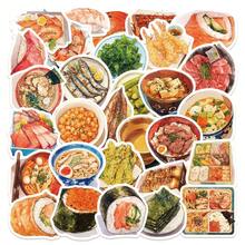 30张日式零食贴纸，可用于装饰手机壳、日记本、电脑、贺卡、信封、文具、滑板、吉他等，也是剪贴簿用品。 - 日式小吃 - 查看 7