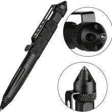 1pc Outdoor Portable Self-Defense Pen, Can Break Windows, Women's Self-Defense Pen, Lightweight Self-Defense Item, Tactical Ballpoint Pen, Multi-Function Pen, Aluminum Alloy Material, Suitable For Outdoor Emergency Use, Unisex - Outdoor Tactical Pen - View 2