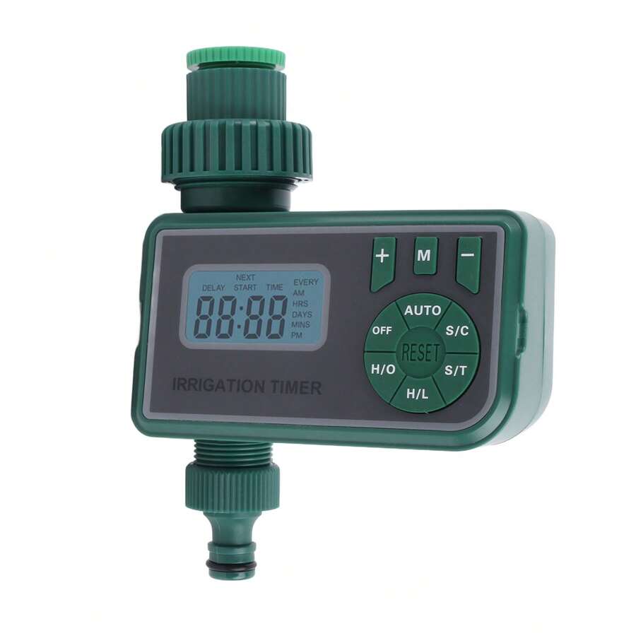 Temporizador de Riego Temporizador de Riego Digital Control de Riegos Automático/Manual, Sistema de Riego Inteligente, para Césped y Jardin - A - Ver 1
