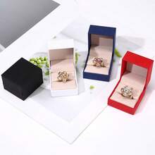 4pcs Jewelry Gift Box Set, Necklace Earrings Ring Bracelet Paper Gift Box, Wedding Decoration Box, Cheapest Item, Small Business Supplies, Packaging Box, Wedding Decor, Wedding, Gift Box, Wedding Supplies - Multicolor - View 6